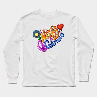 Peace Love and Neebs Gaming Long Sleeve T-Shirt